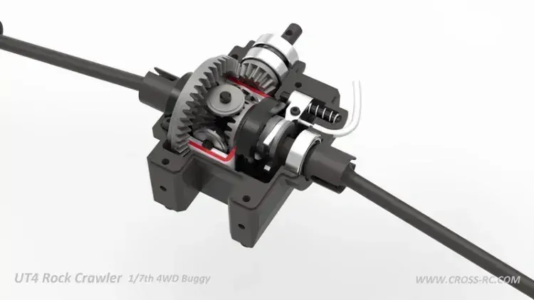 CROSS-RC Buggy UT4 4WD 1:7 stavebnice