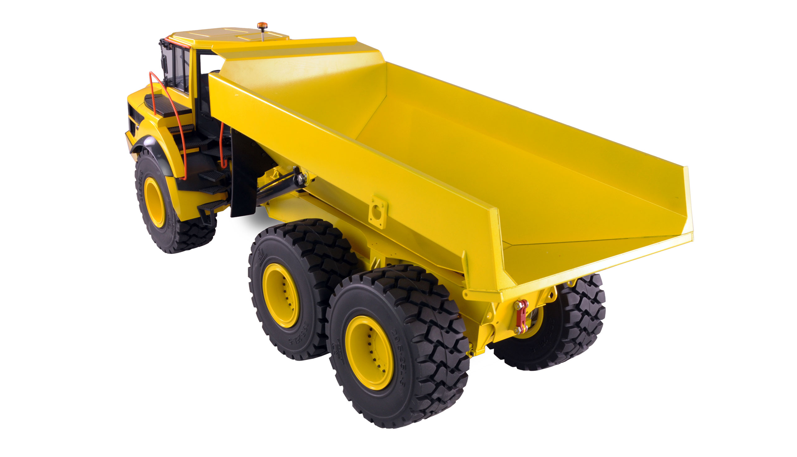 HYDRAULICKÝ SKLÁPĚČ G121H KOVOVÝ 1:14 ARTR ŽLUTÝ