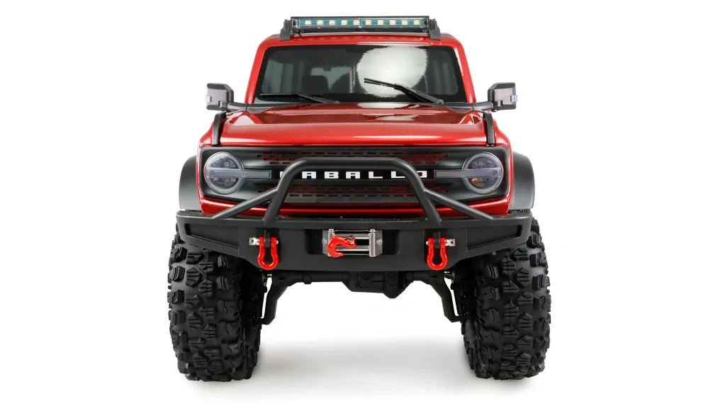 AMXROCK CABALLO CRAWLER 4WD 1:10 ARTR ČERVENO-METALICKÝ