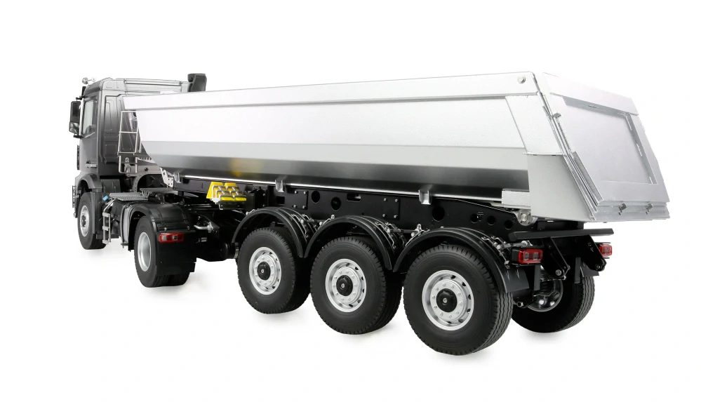 Tahač Mercedes-Benz Arocs s korbou 4x4 1:14 RTR antracit
