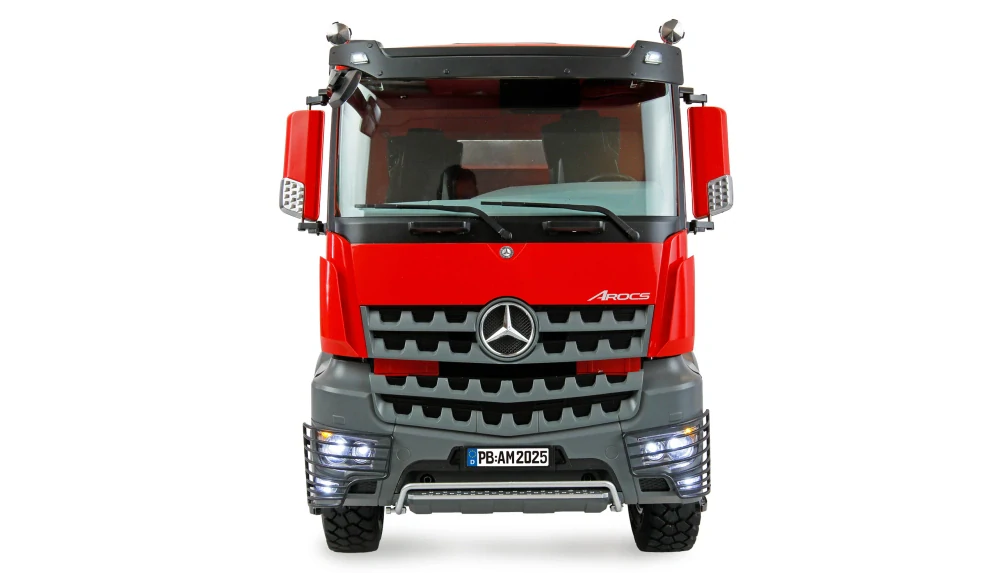 Mercedes-Benz Arocs sklápěč 6x6 1:14 RTR červený