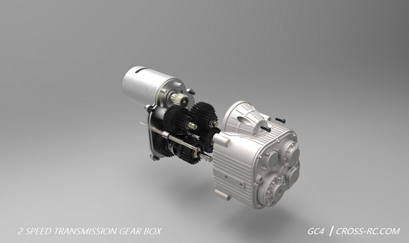 CROSS-RC Truck GC4M 4x4 stavebnice