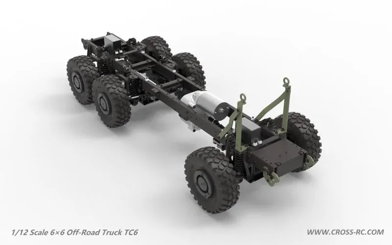 CROSS-RC Truck Kit TC6 6x6, vlajková verze