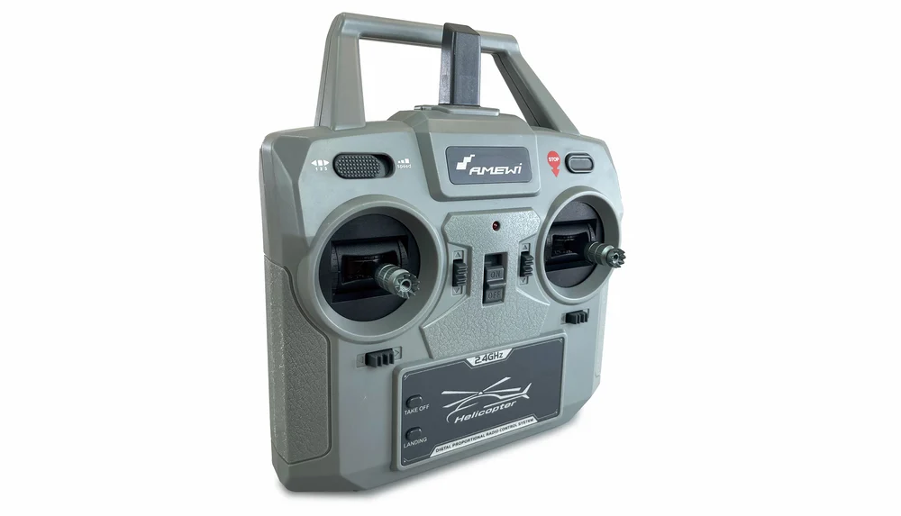 AFX MD500E CIVILNÍ BEZKOMUTÁTOROVÝ 4KANÁLOVÝ 325MM VRTULNÍK 6G RTF ČERVENÁ/STŘÍBRNÁ