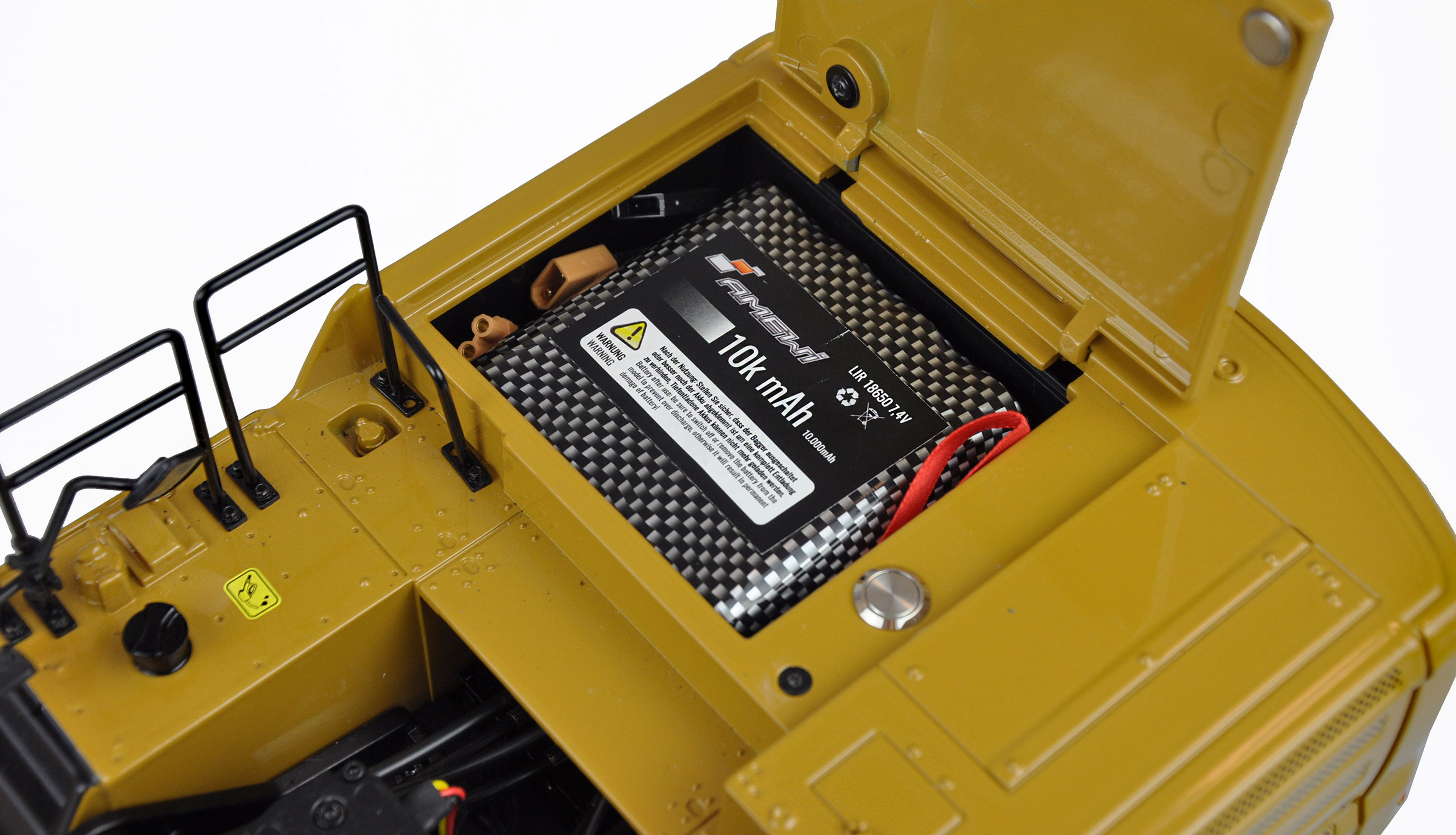 G101H CELOKOVOVÉ HYDRAULICKÉ RYPADLO 1:16 RTR ŽLUTÉ