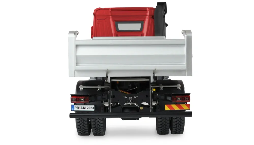 MERCEDES-BENZ AROCS HYDRAULICKÝ SKLÁPĚČ PRO 4X4 1:14 RTR ČERVENÝ