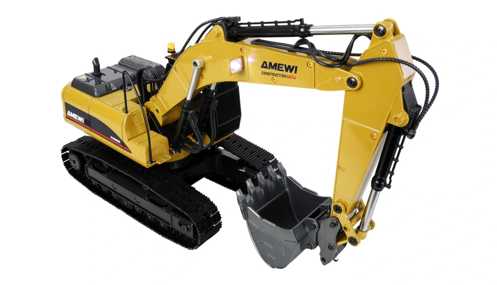 G705E Bagr Kovový 1:14 RTR žlutý