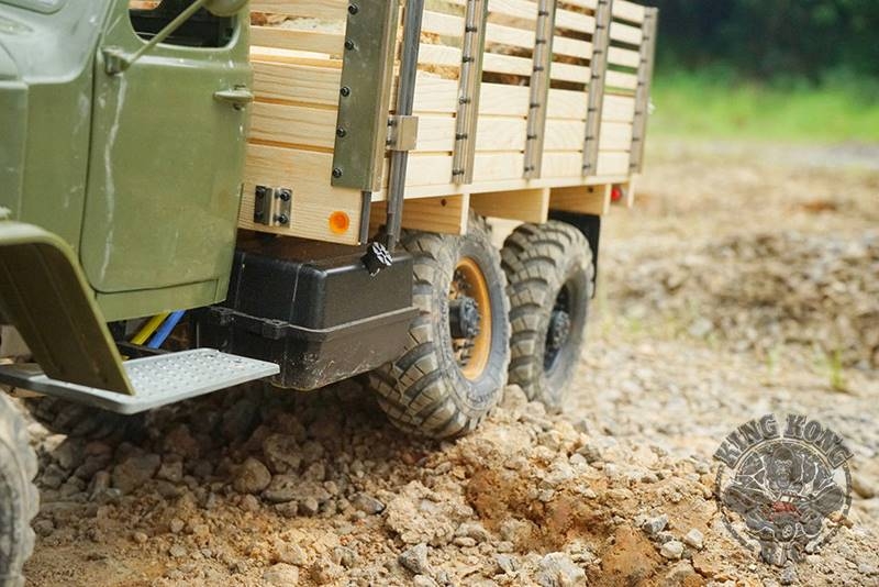 KingKong RC Truck Kit CA30, ZIS / ZIL-151 6x6, 1:12