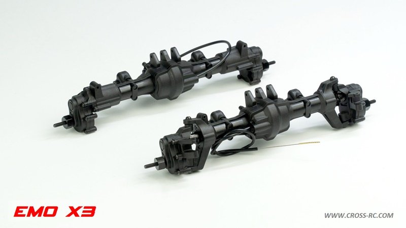 CROSS-​RC EMO X 3, 4x4, 1:8, RTR, šedý