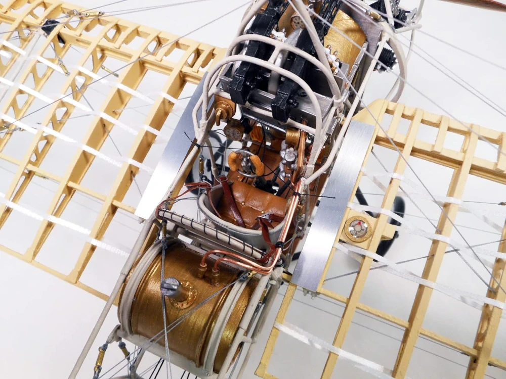 Fokker Eindecker E-IV v měřítku 1:16