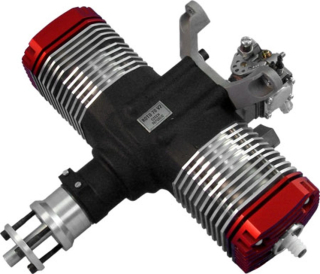 ROTO 70 V2 - dvouválcový dvoudobý benzínový motor
