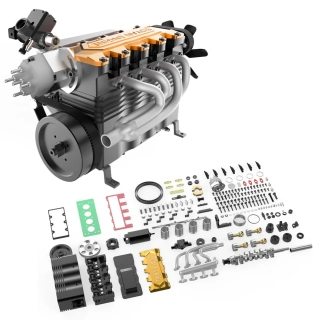 Řadový TOYAN FS-L400BGC čtyřválcový čtyřtaktní vodou chlazený nitro motor
