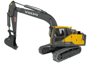 RTR set hydraulické pásové rypadlo Volvo EC160E