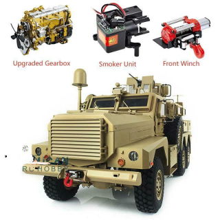 COUGAR MRAP US Explosion-Proof Car 6x6 1:12 6X6 1:12 RTR, SVĚTLO, ZVUK A KOUŘ