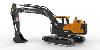 EC160E Volvo RC celokovové elektrické rypadlo 1:14