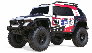 DIRT CLIMBING SUV RACE CRAWLER 4WD 1:10 RTR BÍLÁ/ČERVENÁ