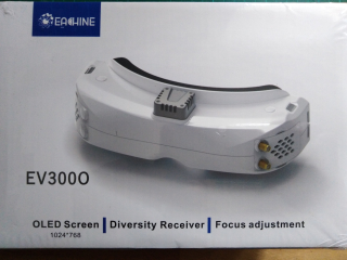 Eachine EV300O 1024x768 5,8 GHz OLED HD 3D FPV brýle Diversity RX