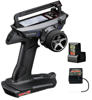 SANWA MT-5 2,4 GHz FH5/FH5U + přijímač RX-492i + přijímač RX-493i