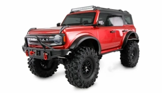 AMXROCK CABALLO CRAWLER 4WD 1:10 ARTR ČERVENO-METALICKÝ