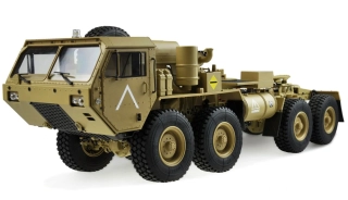 MilitaryTruck Oskosh 1:12 RTR pískový 8x8