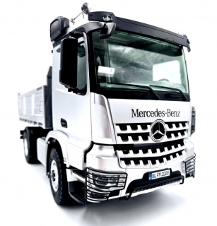 Kovový sklápěč 4x4 s elektrickým sklápěním Mercedes-Benz Arocs 1:14