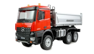 Mercedes-Benz Arocs Sklápěč 6x6 1:14 RTR červený