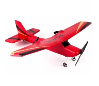 RC letadlo S50 na dálkové ovládání s technologií 2,4 GHz a LiPo baterií žluté