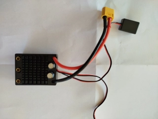 Elektronický regulátor otáček (ESC):60A bezkartáčový (vodotěsný)