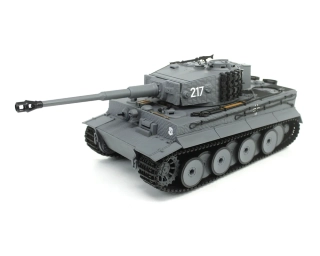 RC tank IR/zvuk 1:24 German Tiger 1 Mid Std Gray RTR 2.4Ghz